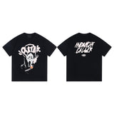 Syna World T-shirt central cee logo print loose T-shirt