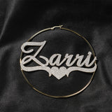 Earrings Ring Letter Earrings Alphabet Pieces Word Up