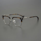 CHH Chrome Hearts Glasses Versatile Retro Pure Titanium Box Glasses