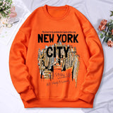 New York City Landscape Printed Female Hoody Fashion