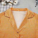 Women Co-Ords Printed Long Sleeve Loose Casual Fashion