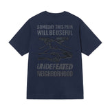 UNDEFEATED T Shirts Crew Neck Men's and Women's Loose