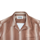 GUILTYPARTIES TIGER Shirts checked striped Hawaiian long-sleeved shirt