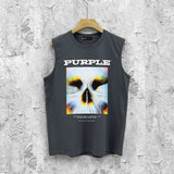 Purple Brand Tank T Shirts Sleeveless T-shirt Vest