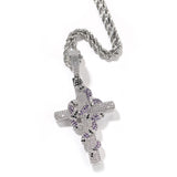 Jewelry Colored Serpentine Cross Pendant Vintage Crosses Spectrum