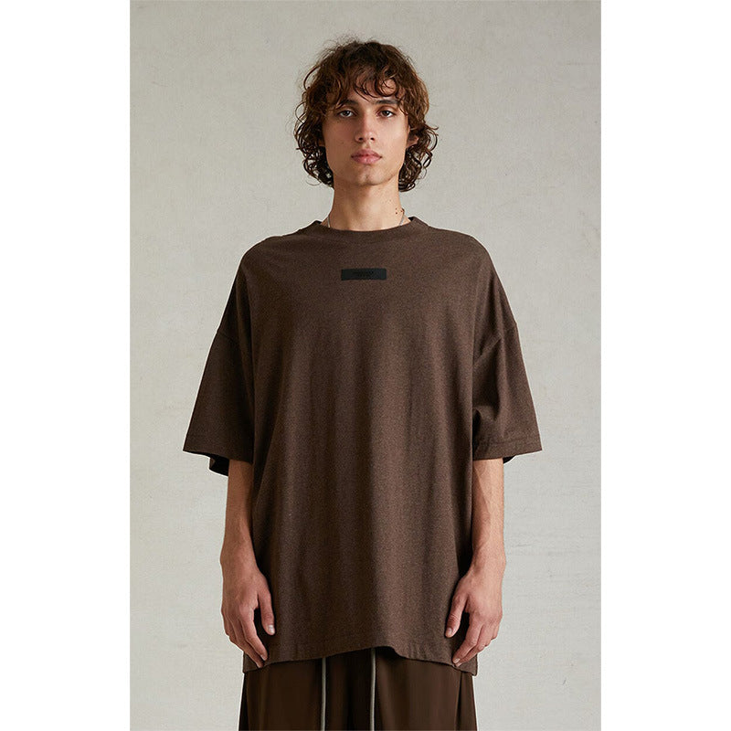 Fog Essentials T shirt Offset Logo Loose T shirt