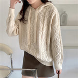 Women Pullover Sweater Winter Slimming Loose