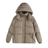 Women Cotton Coat Casual Removable Padded Jacket