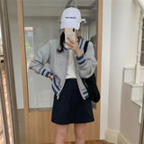 Women Knitted Cardigan Loose Knitted Cardigan