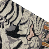 Kapital Sweater Vintage Jacquard Tiger Totem Knitted V-neck Japanese Sweaters Cardigan Jacket