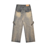 Men Jeans Personality Set Niche