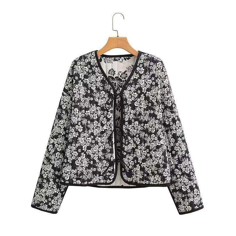 Women Cotton Coat Loose Double-Sided Wear Cotton Jacket