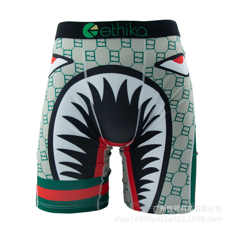 Ethika Boxer Briefs Animal Movie Humanities Pattern Breathable boxers