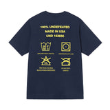 UNDEFEATED T Shirts Crew Neck Men's and Women's Loose