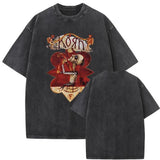 Washed Vintage Rock Band Korn Falling Away From Me