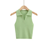 Women Vest Knitted Vest Emotional Slim Fit