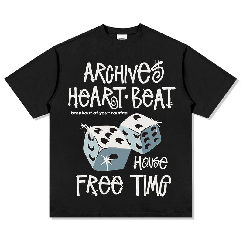Unisex T Shirt Long Sleeve T-Shirt Loose