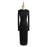 Women Dresses Stretch Slim-Fit Sexy Dress