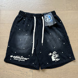 Hellstar T Shirts & Shorts Summer Loose Wash Short Sleeve T-Shirt
