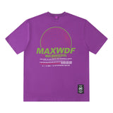 Men T-Shirt West Coast Heavy Short Sleeve All-Match Casual
