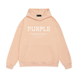 Purple Brand Hoodie Fashion Loose Hooded Sweater