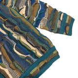 Kapital Sweater Vintage Hitian Hehong Wind Heavy Industry Retro American V-neck Sweater