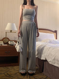 Women Vest Suspenders Suspenders Trousers Two-Piece Fashion Sexy