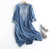 Women Dresses Silk Temperament Slimming Dress