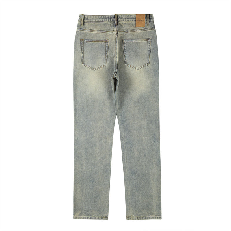 Men Jeans Slim Retro