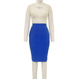 Women Dress Commute Work Skirt