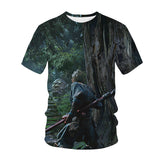 Hot Sale Role Playing Games Black Myth Wukong 3d Print T-shirt