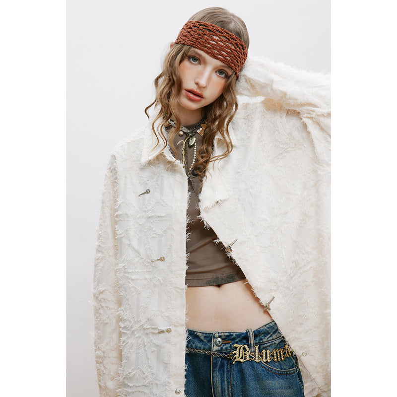 Unisex Shirt Loose Long Sleeve Brushed Shirt