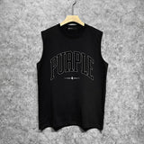 Purple Brand Tank T Shirts Sleeveless T-shirt Vest