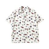 Short Sleeve Shirt Hawaii Vacation Loose Leisure All-Matching