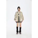Unisex Pu Jacket Sports PU Leather Coat