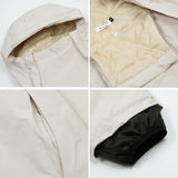 Men Cotton Padded Jacket Coat Winter Menswear Hooded Jacket Cotton-Padded Jacket Ins Outdoor Windproof Coat