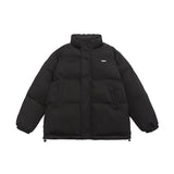 Unisex Coat Cold Protection in Winter Thickening Stand Collar