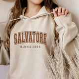 Salvatore Since 1864 Hoodie Mystic Falls Hoodie Vampire Diar
