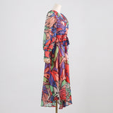 Bohemian Dress French Style Retro Elegant Chiffon Dress