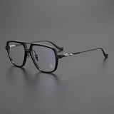 CHH Chrome Hearts Glasses Vintage Double Beam Large Frame Glasses Frame