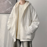Men Cotton Coat Lamb Wool Thick Warm Cotton-Padded Jacket