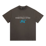 Fog Essentials T Shirts Spring/Summer FOG Letter Pattern Crew Neck Short Sleeves