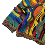 Kapital Sweater Pingtian Hehong Style Japanese Loose Pop Contrast Color Knitted Retro Crew Neck Sweater