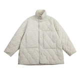 Unisex Coat Simple Coat Cotton Jacket