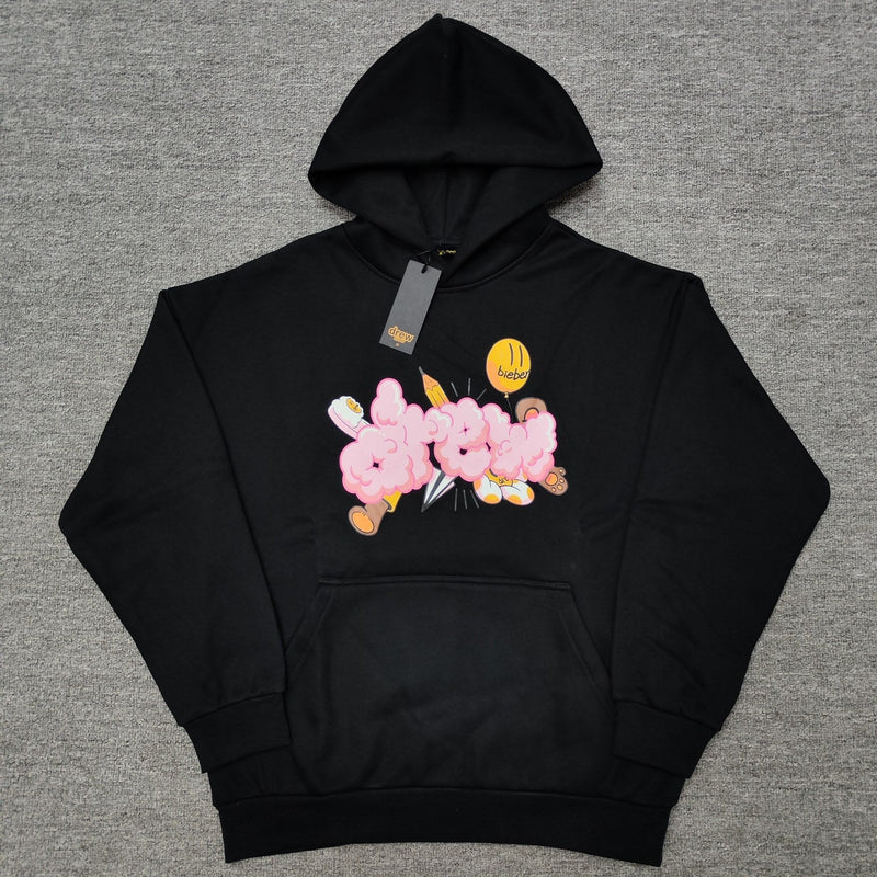 Drew House Hoodie Unisex Loose Casual Hoodie