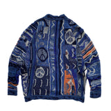 Kapital Sweater Vintage Hida Hehong Wind Anti-war Sweater round Neck Loose Pullover Sweater Vintage