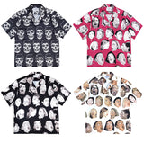 GUILTYPARTIES TIGER Shirts x WEIRDO DAVE Portfolio Skull Short Sleeve Shirts