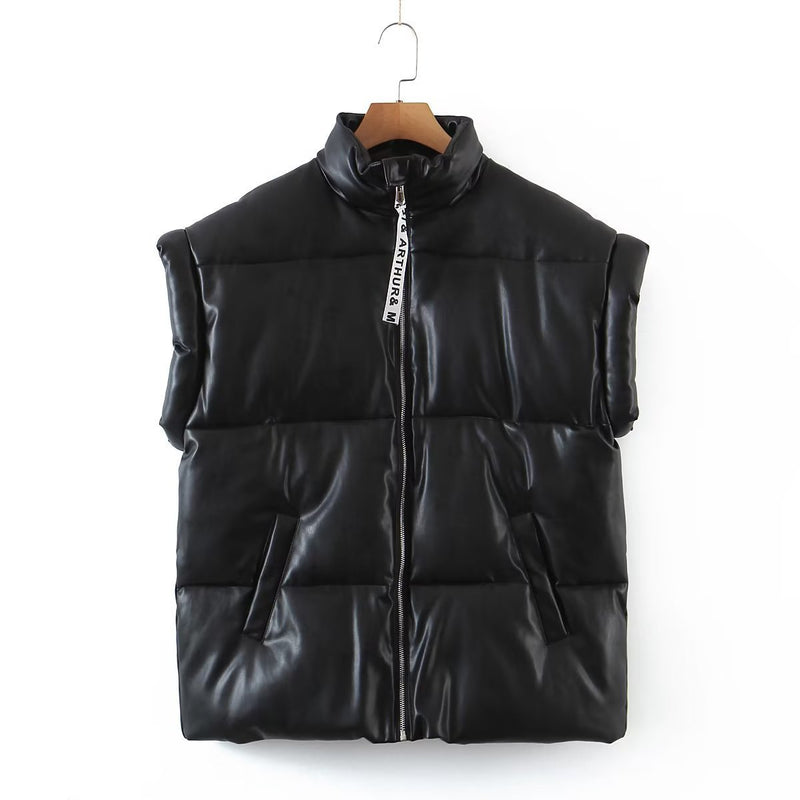 Women Cotton Coat Fashion Thickened Warm Stand Collar