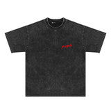 Purple Brand Distressed T Shirts Short Sleeve