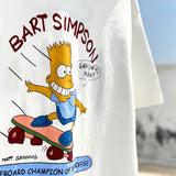 Fog Essentials T Shirts Spring and Summer FOG Joint Series Cartoon Pattern Crew Neck Short Sleeves